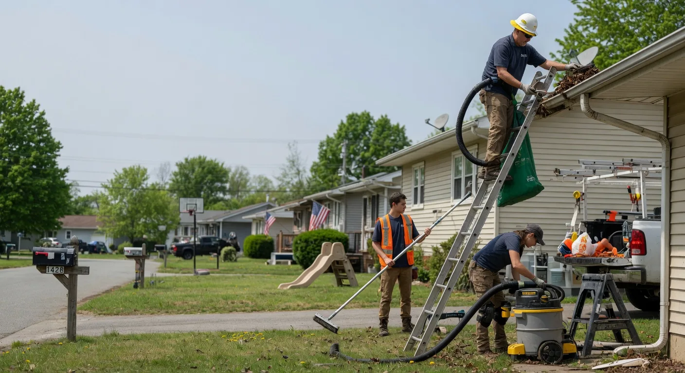 Gutter Installation in Houghton Lake Heights, MI near me